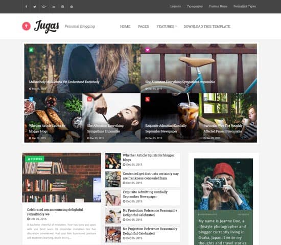 25+ Responsive Theme Free For Blogger 15