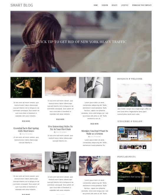 25+ Responsive Theme Free For Blogger 18