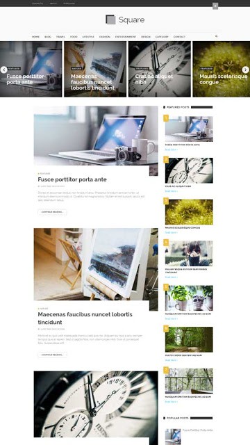 25+ Responsive Theme Free For Blogger 22