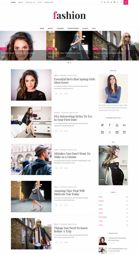 25+ Responsive Theme Free For Blogger 8