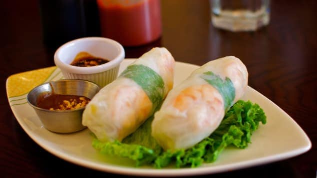A healthier choice for spring roll fans.